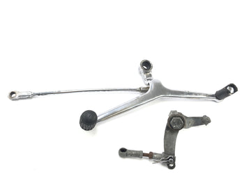 Moto Guzzi V 1000 VG [1980] - Pédale de changement de vitesse et palette de changement de vitesse avec tringlerie de changement de vitesse