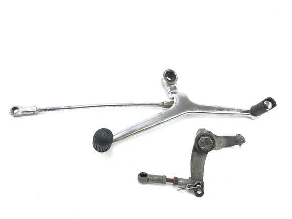 Moto Guzzi v 1000 VG [1980] - переключение педали переключаемого рокера с переключающей рамой