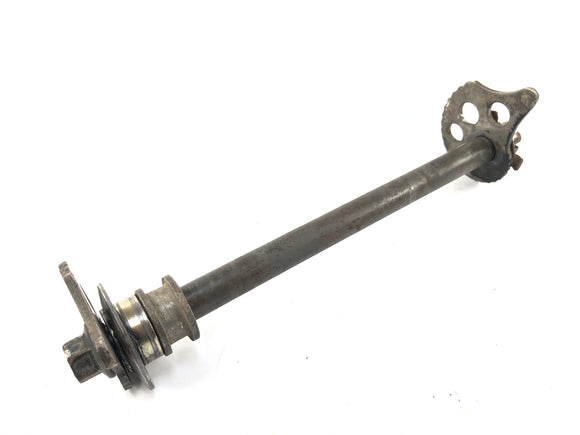 Yamaha XT 550 5y3 [1982] - задняя ось с цепью натяжением