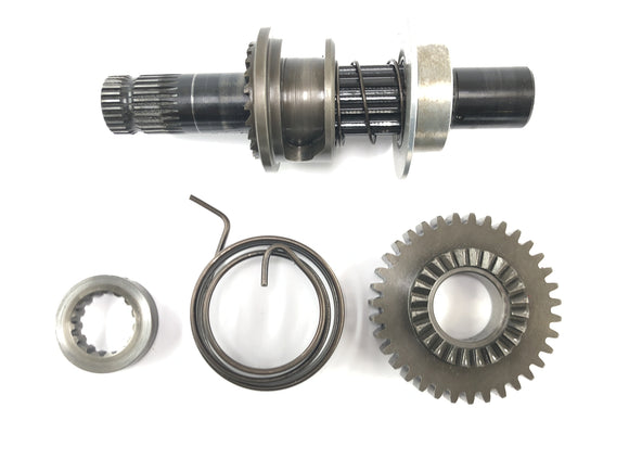 KTM 640 LC4 EGS [1999] - Kickstarterwelle Kickstarterachse Zahnrad Rückholfeder