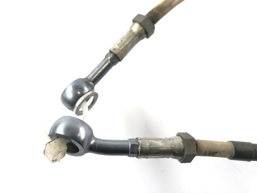 ヤマハXT 600 ZENTERE 34L [1985]  - 正面のブレーキライン