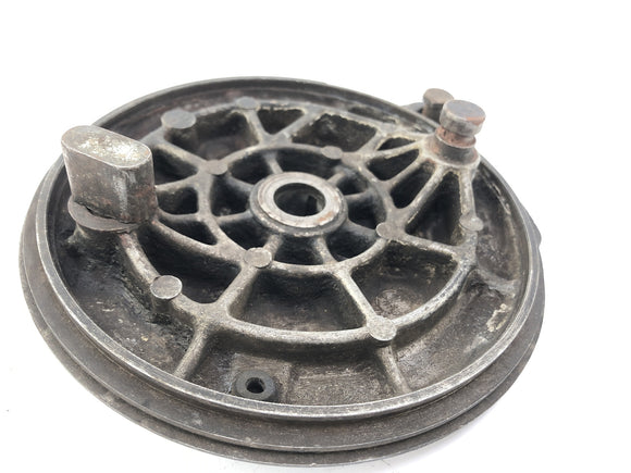 Yamaha XT 500 1U6 [1981] - Bremsetrommel med bremsekinn på baksiden