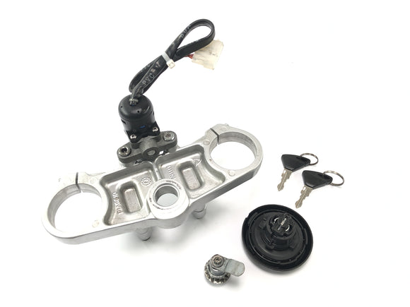 Aprilia SX 125 KX1 [2020] - Schlosssatz Tankschloss Gabelbrücke oben mit Zündschloss