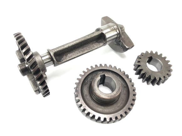 Honda NSR 125 JC22 [1998] - Kompenzační vlna s koly zubů klikového hřídele