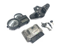 BMW R 1200 GS R12 K25 [2004] - Schlosssatz Steuergerät Cockpit Zündschloss Gabelbrücke oben Lenkschloss Schlüssel Satz-1