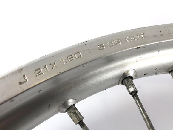 Kawasaki KMX 125 B [1998] - Front wheel rim J 21 X 1,60 DOT 5 96