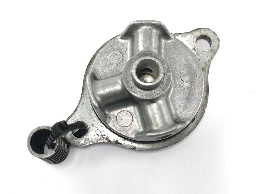 Honda CRF 450 R [2007] - Ölfilterdeckel mit Feder Motordeckel