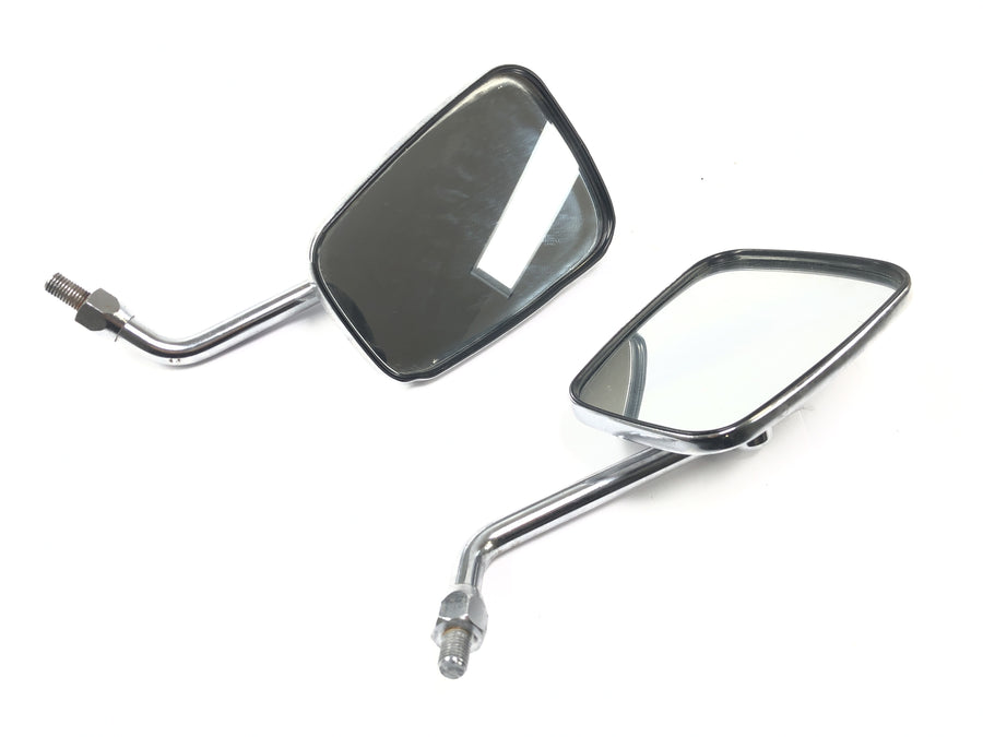 Kawasaki VN 1500 Classic VNT50D [2001] - Espelho lateral espelho espelho traseiro Chrome Retangular Set Casal