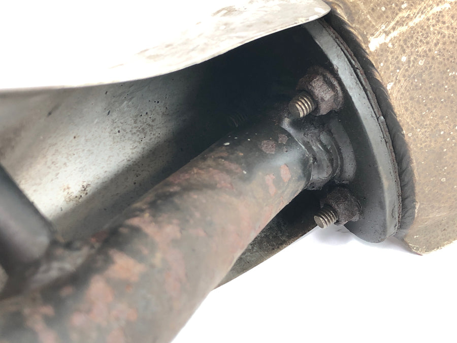 Cagiva Planet 125 [1998] - układ wydechowy tłumik tylny kolektor kompletny