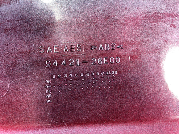 Suzuki Bandit 1200 Gv75a [1998] - Pulpito di rivestimento a sinistra con crack