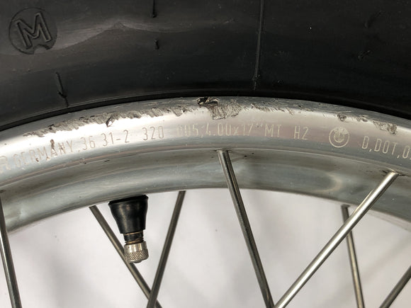 BMW R 1150 GS R21 [2002] - обод заднего колеса со спицами, колесо 5.40 x 17"