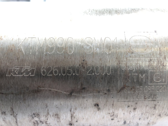 KTM 950 SM LC8 [2008] - Eksoslyddemper til venstre