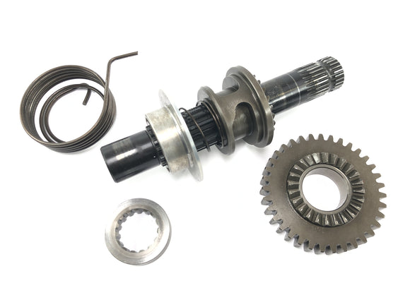 KTM 640 LC4 EGS [1999] - Kickstarterwelle Kickstarterachse Zahnrad Rückholfeder