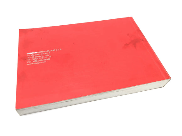 Ducati 999 H4 [2003] - User manual operating instructions
