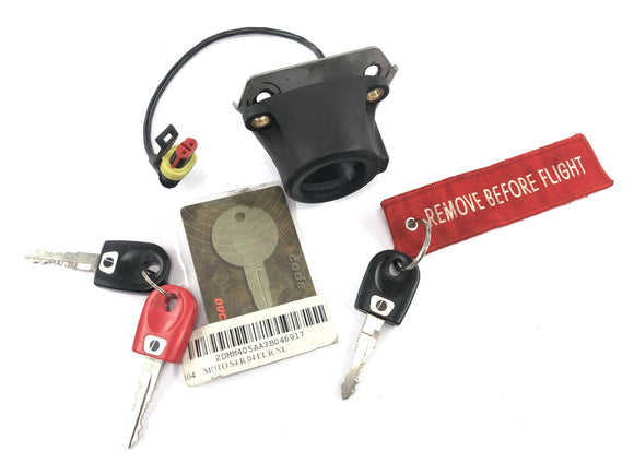 Ducati Monster S4R M4 [2004] - Schlosssatz Zündschloss Zündschalter Schloss-Satz Wegfahrsperre