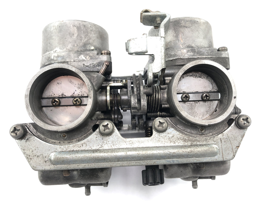 Honda GL 500 Silversching PC02 [1982] - Carburetor Throttle Flap Keihin Double Carburetor Venstre tilbage