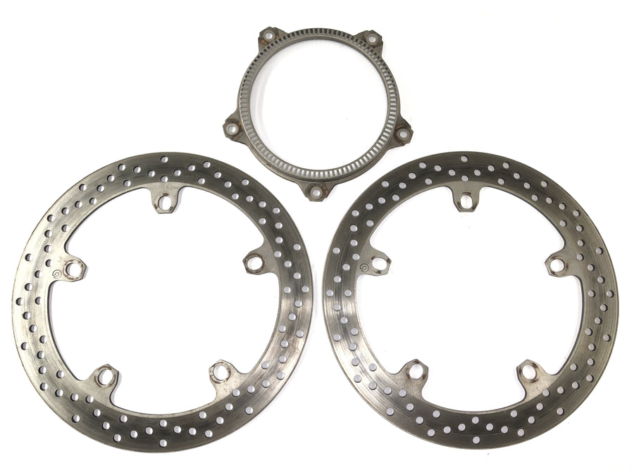 BMW R 1200 ST R1ST [2006] - kočioni disk kočioni disk set prednji perforirani 320 mm 4,5 mm