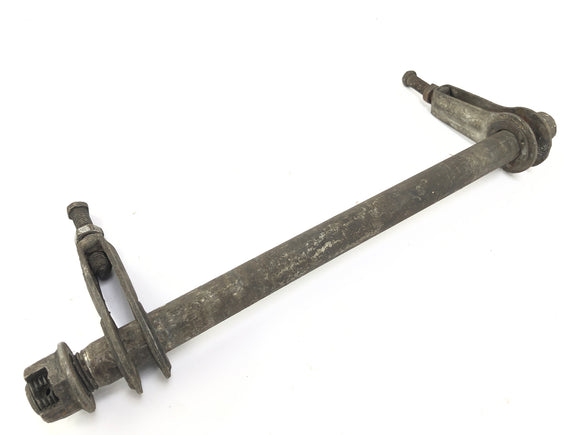 Yamaha XT 500 1U6 [1981]  - 带链张紧器的后轴