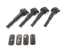 BMW K 1200 S K12S [2004] - Zündspule Zündkerzenstecker Ignition Coil Set-3