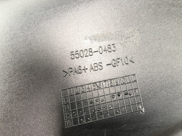 川崎忍者125 BX125B [2024]  - クリアページクラッディングバグクラッド右