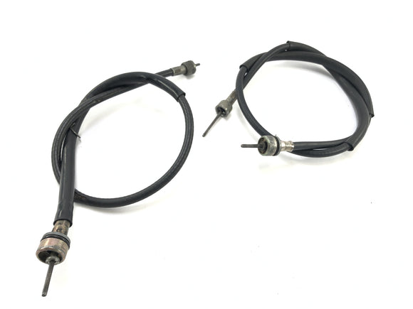 Yamaha XT 500 1U6 [1981] - sada hřídele rychloměru a tachometr