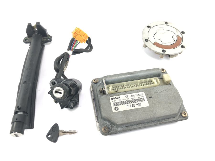 BMW R 1150 RS R22 [2003] - Lukkosarja ECU-ohjausyksiköllä sytytyslukko säiliön lukon avain