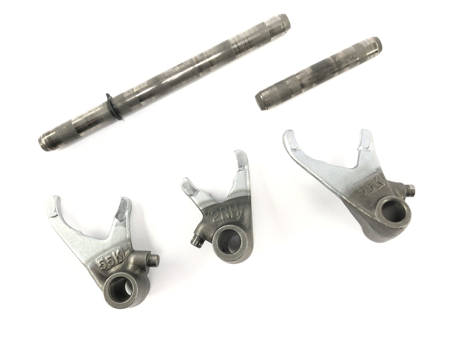 Yamaha DT 125 DE06 [2005] - Schaltgabel Schaltklauen Set