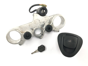 KTM 640 LC4 EGS [1999] - Zündschloss Lenkschloss Tankschloss Gabelbrücke oben Zündschlüssel