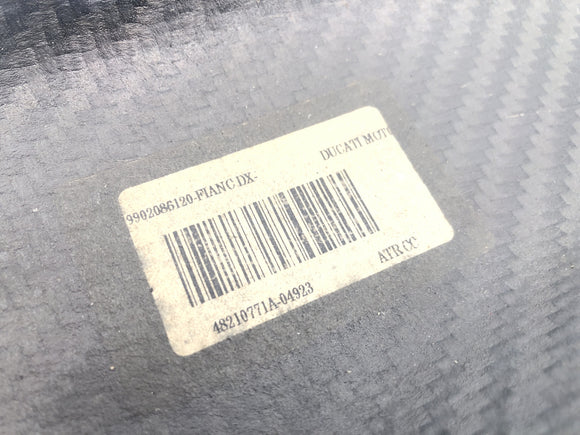 Ducati Monster S4R M4 [2004] - Heckverkleidung rechts Seitenverkleidung Verkleidungsteil Carbon right side