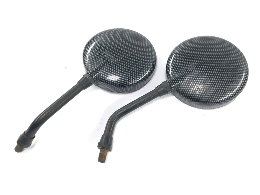 Triumph Tiger 900 T400 [1998] - Peilitaustapeili ohjaustangon peili pyöreä hiilikuitumainen ilme