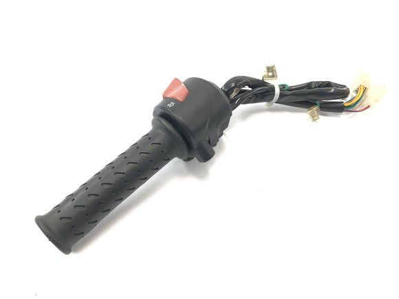 Aprilia RST 1000 Futura [2002] - Stuurfittingstandschakelaar aan de rechterkant met een greepgreep roterende handgreep