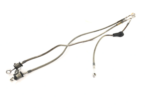 Yamaha XTZ 750 3LD [1989] - Bremsleitung Stahlflex Leitungsset vorne Doppelbremse