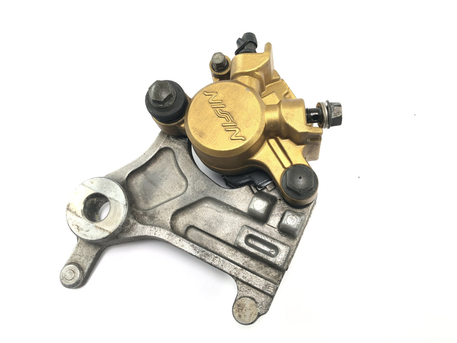 Honda FMX 650 RD12 [2006] - Bremssattel Bremszange hinten Nissin mit Halterplatte