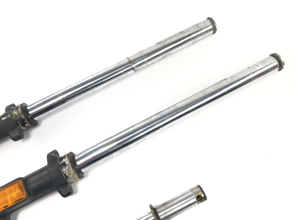 BMW R 100 GS 247E [1991] - Gabel Telegabel Vordergabel Standrohre Tauchrohre Achse