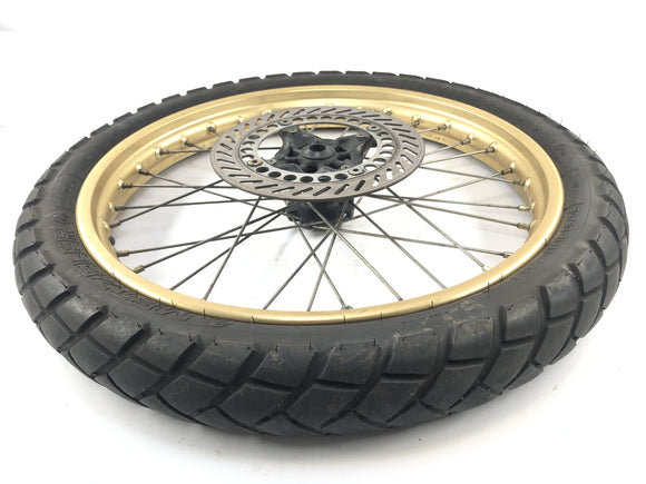 Honda NX 650 RD02 [1989] - обод переднего колеса спереди с тормозным диском