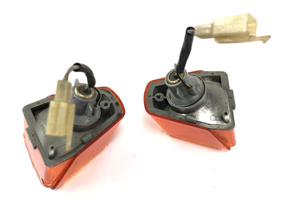 Kawasaki GPZ 1000 RX ZXT00A [1986] - Blinker Paar Blinkleuchte Indicator vorne Verkleidungsblinker