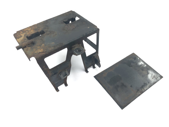 BMW R 100 GS 247E [1991] - 电池盒支架 电池座托架固定板