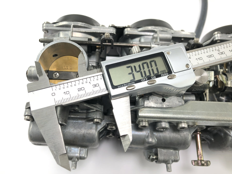Suzuki GSX R 1100 GU74C [1987] - Vergaser Vergaserbank Mikuni 4-fach
