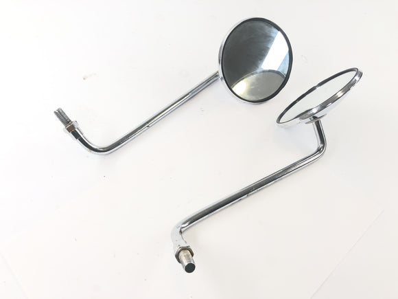 Honda CBX 650 E RC13 [1983] - Zrcadlové zadní zrcadlové zrcadlo na levém pravém kulatém chromu