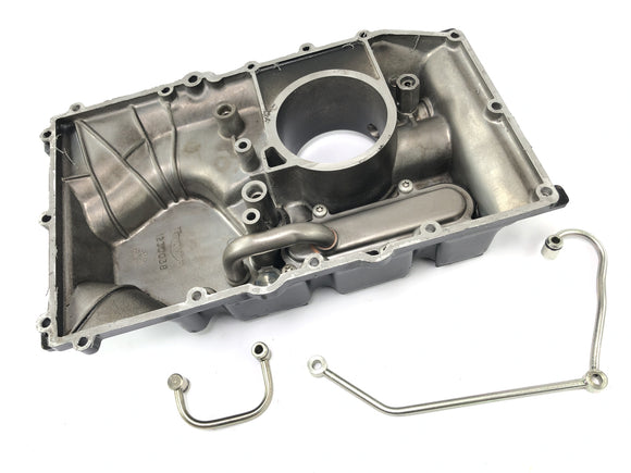 Triumph Daytona 900 T300 [1993] - tampa do motor da capa do motor da banheira de óleo abaixo