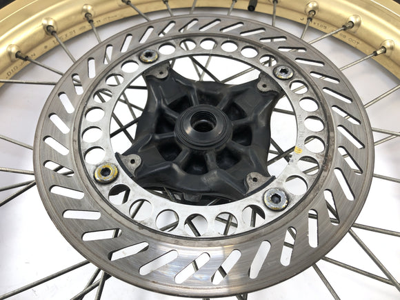 Honda NX 650 RD02 [1989] - обод переднего колеса спереди с тормозным диском