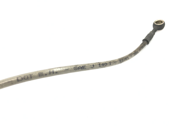 KTM 640 Adventure LC4 [2001] - Staalgevlochten remleiding aan de voorzijde