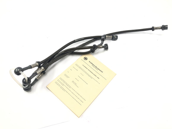 BMW K 1100 LT 100 [1994] - Línea de freno Stahlflex en la parte delantera con Abe