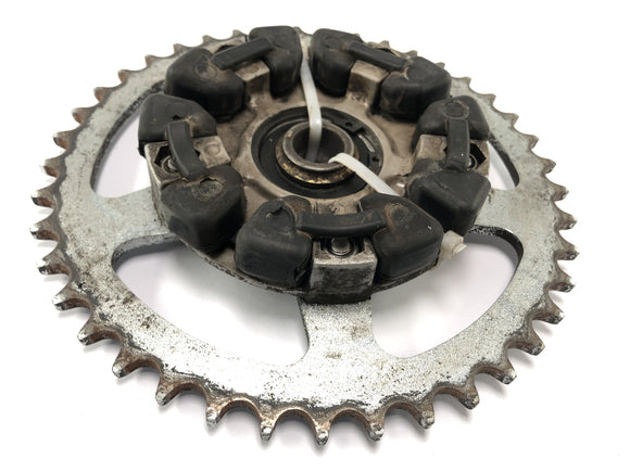 Cagiva Mito 125 EVO 8P [2000] - Kettenradaufnahme mit Kettenrad Ritzel und Ruckdämpfer