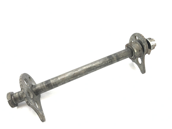 Yamaha XT 350 3YT / 55V [1990] - Assale posteriore con tenditore a catena