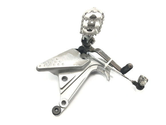 Kawasaki Versys KLE 650 A [2006] - Repose-pieds support de repose-pieds repose-pieds conducteur gauche avec pédale de changement de vitesse