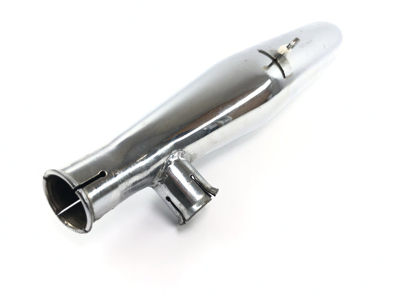 Moto Guzzi V7 Special [1971] - Auspuff Endschalldämpfer rechts Schalldämpfer verchromt