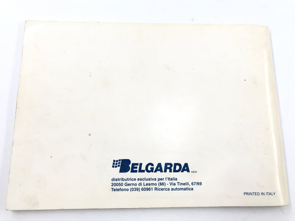 Yamaha TT 600 R DJ01 [1998] - Instrucciones de operación