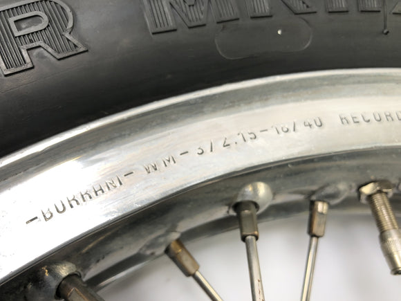 MOTO GUZZI V7 Special [1971] - Przednie kółko w przednim dupleksie Borrani