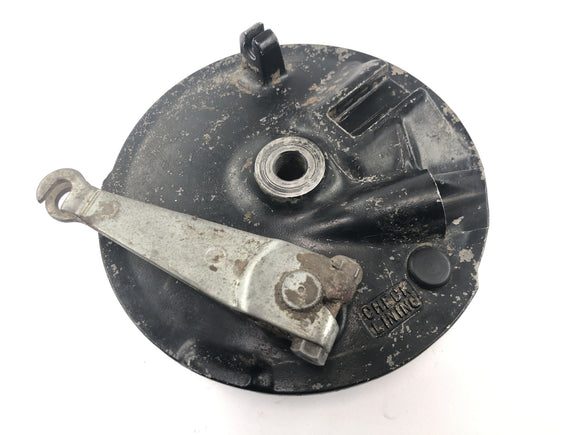 Yamaha DT 175 2K4 [1982] - Plaque d'ancrage de frein à tambour de frein frein à tambour avant